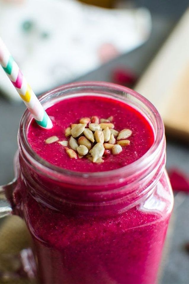 Smoothie de betterave et banane